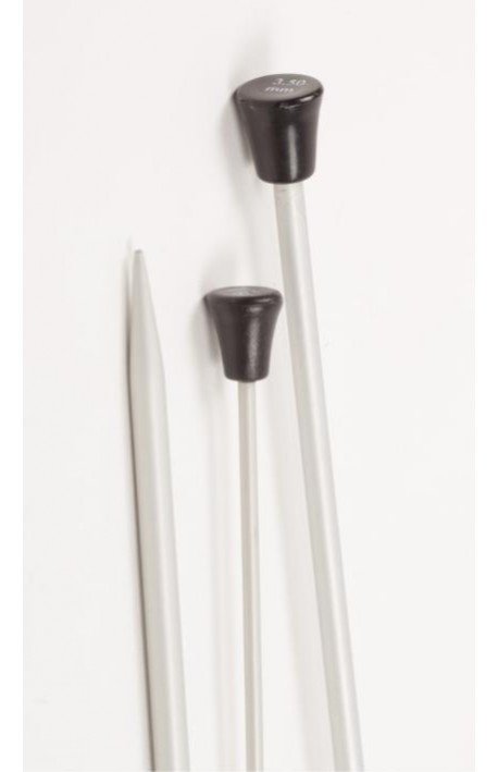 Agujas Rectas - Aluminio Drops Basic