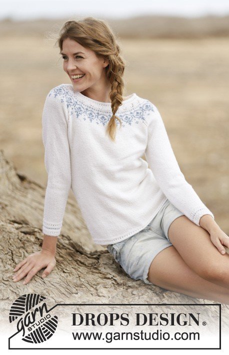 Nordic Summer patrones gratuitos Drops