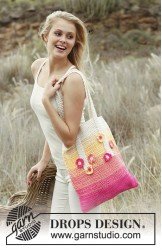 Tropical Fun - Bolso tejido a ganchillo